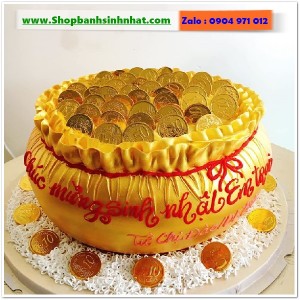 Bánh Sinh Nhật Hũ Vàng - VA102